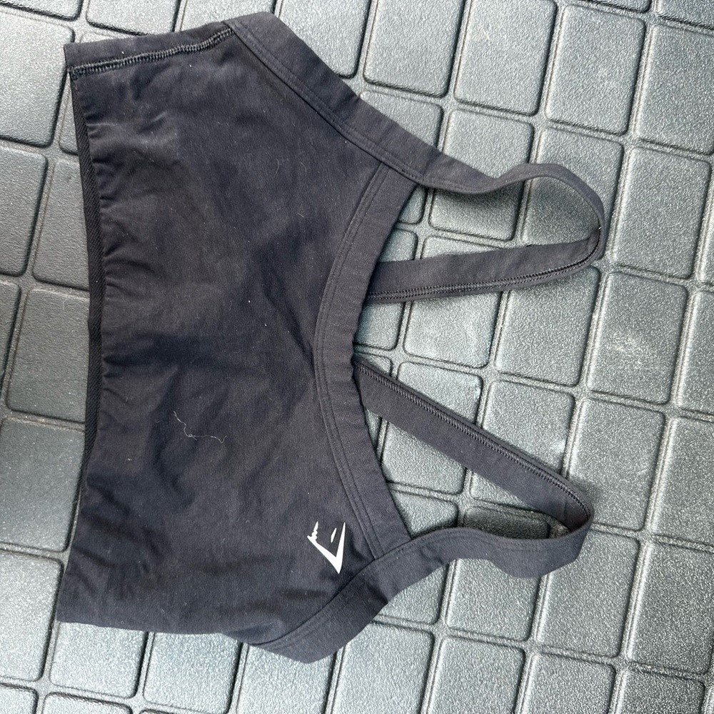 Gymshark Black Activewear Top